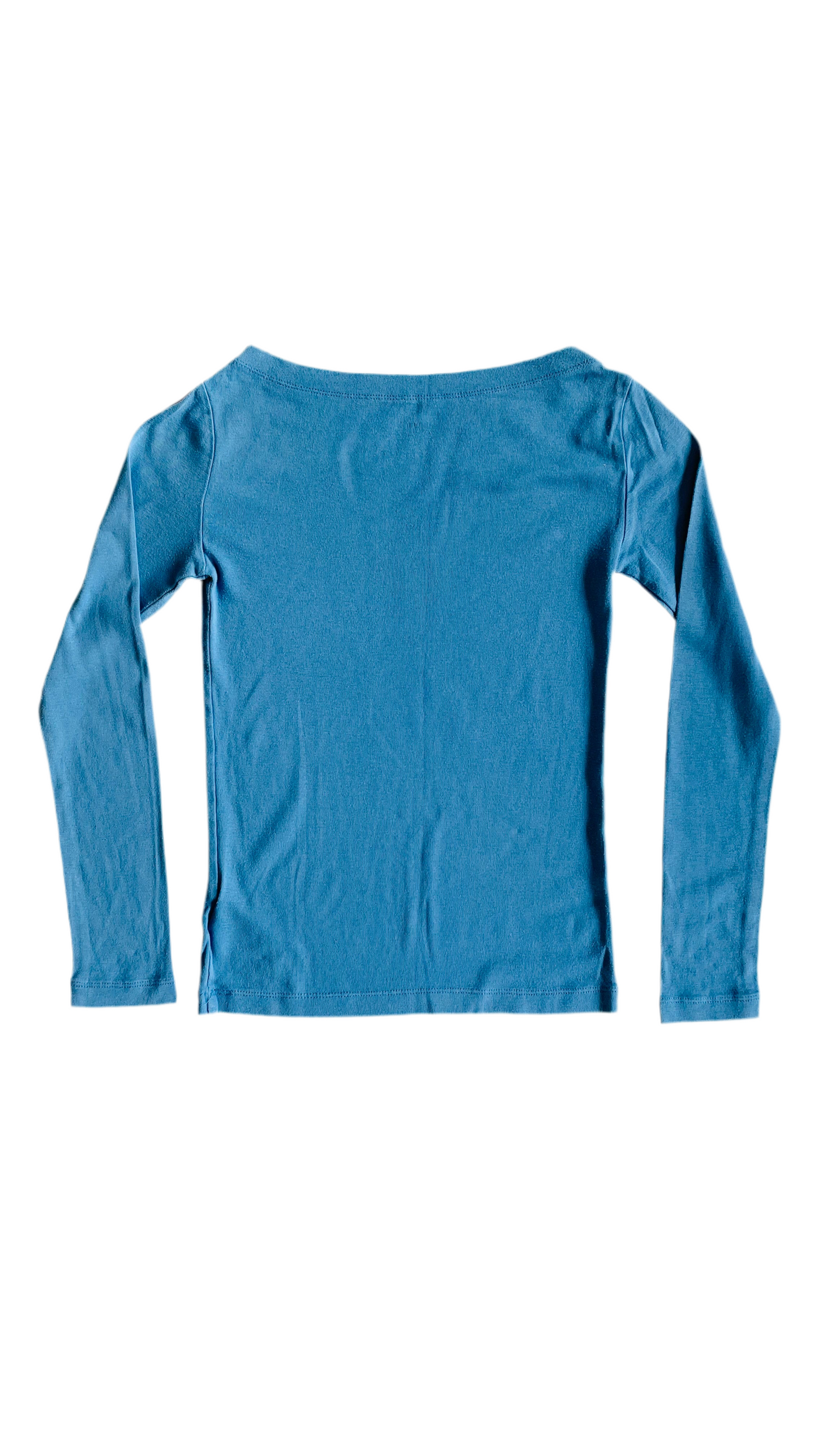 Pre-Loved GAP blue boatneck knit top - Size S