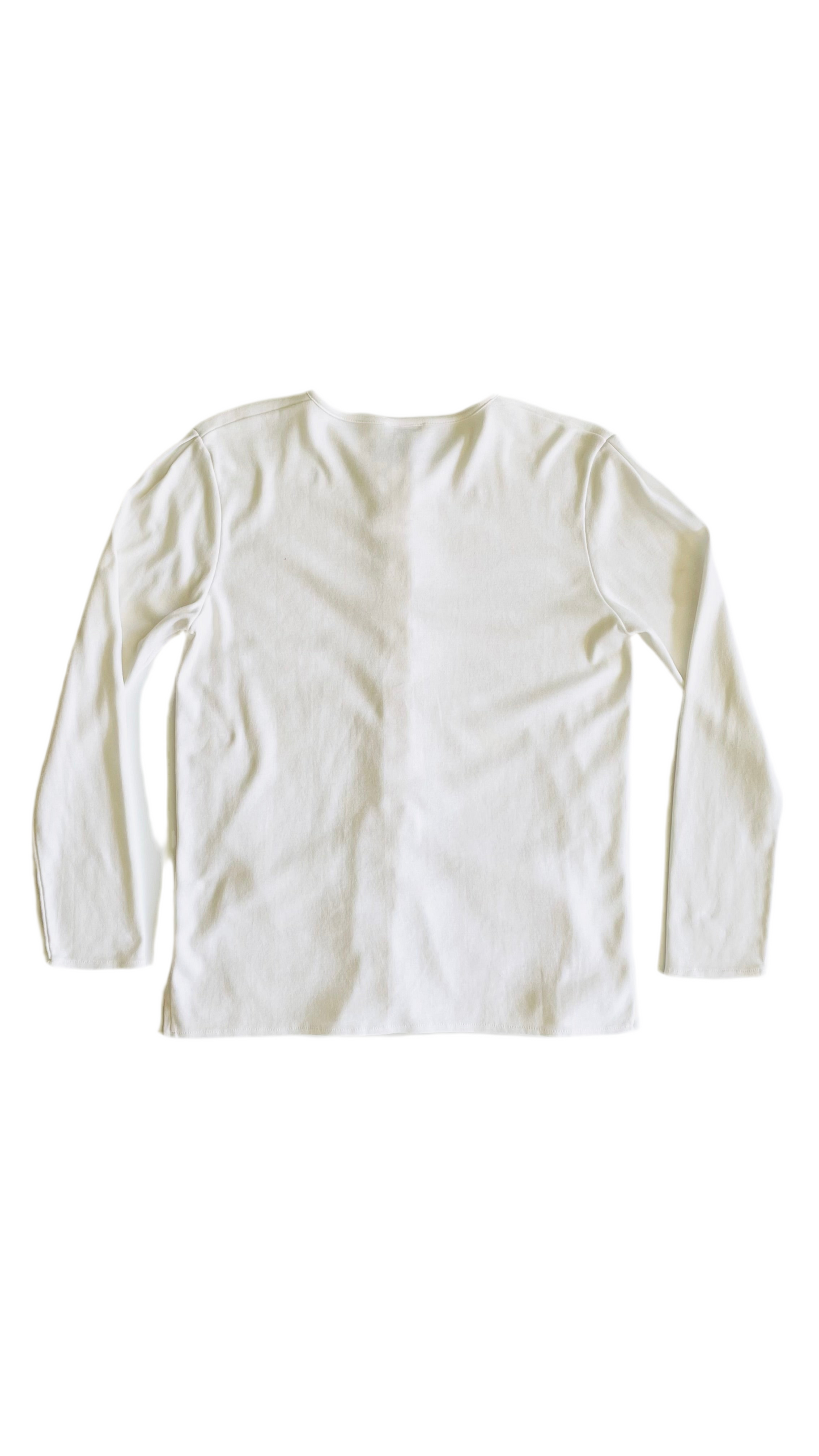 Vintage 90s EXPRESS white button up knit cardigan - Size M