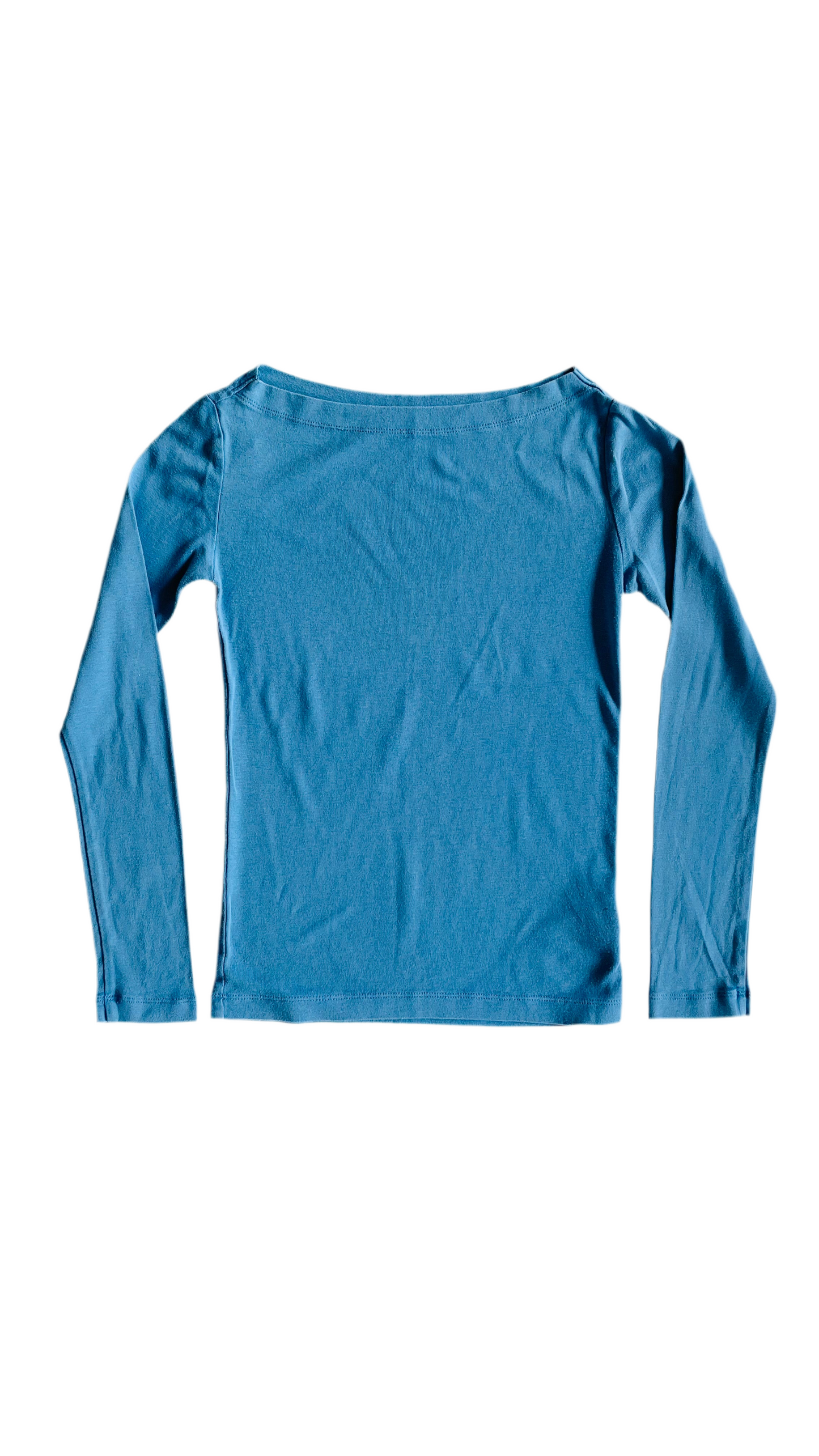 Pre-Loved GAP blue boatneck knit top - Size S