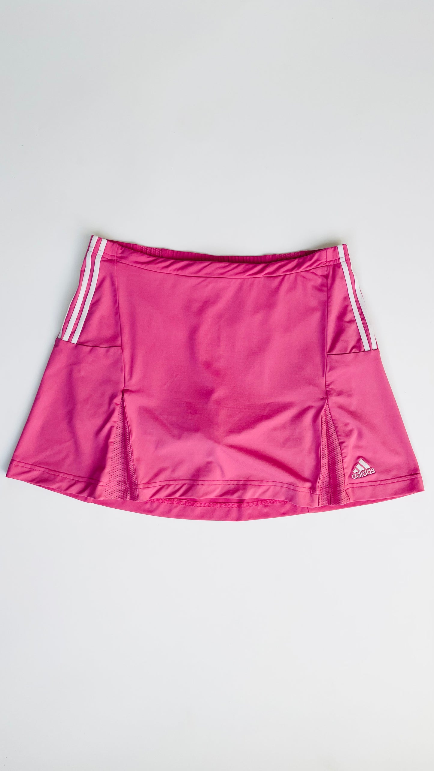 Pre-Loved pink ADIDAS tennis skirt - Size M