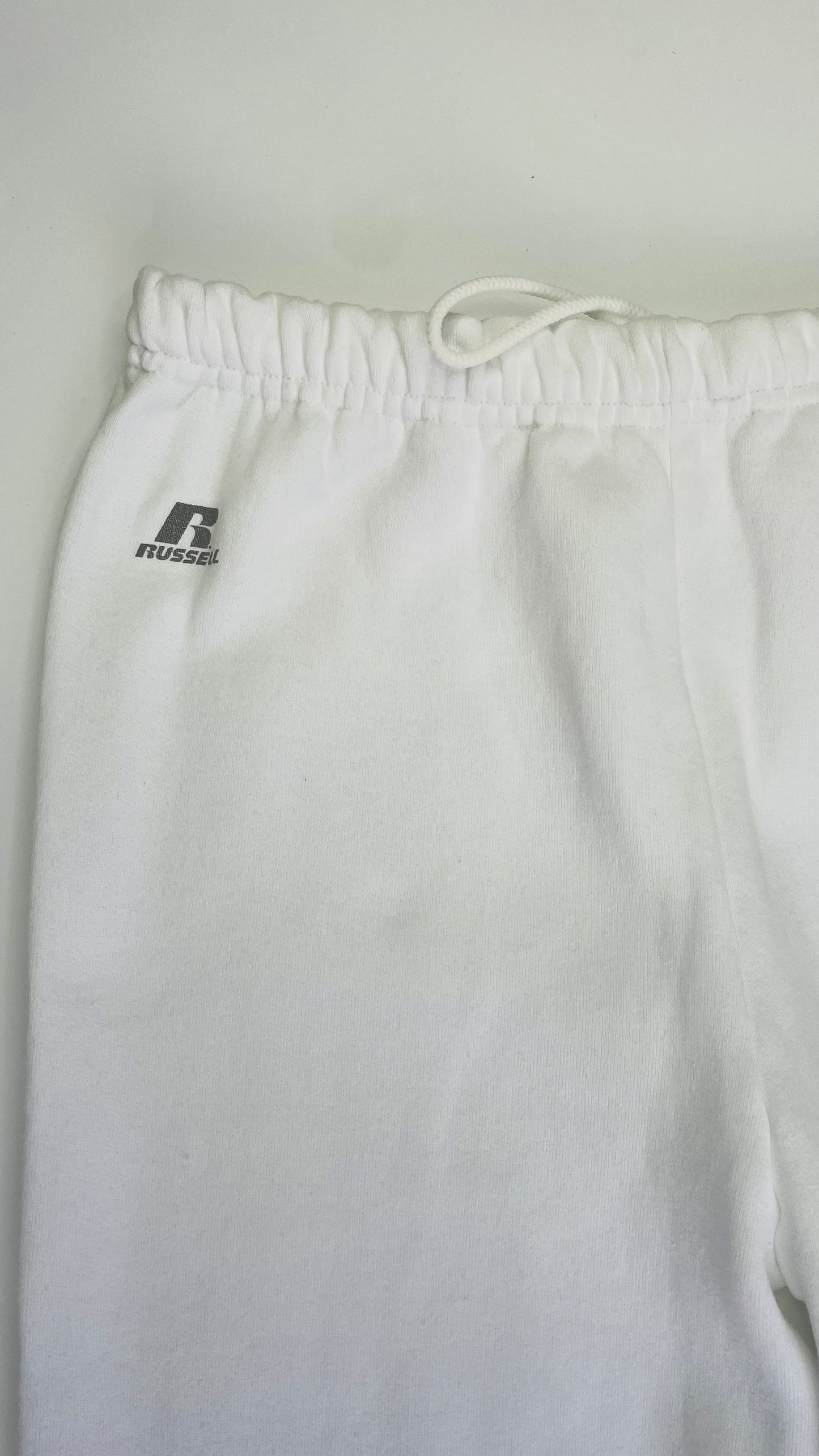 Vintage 80s Russell Athletics white sweatpants - Size L