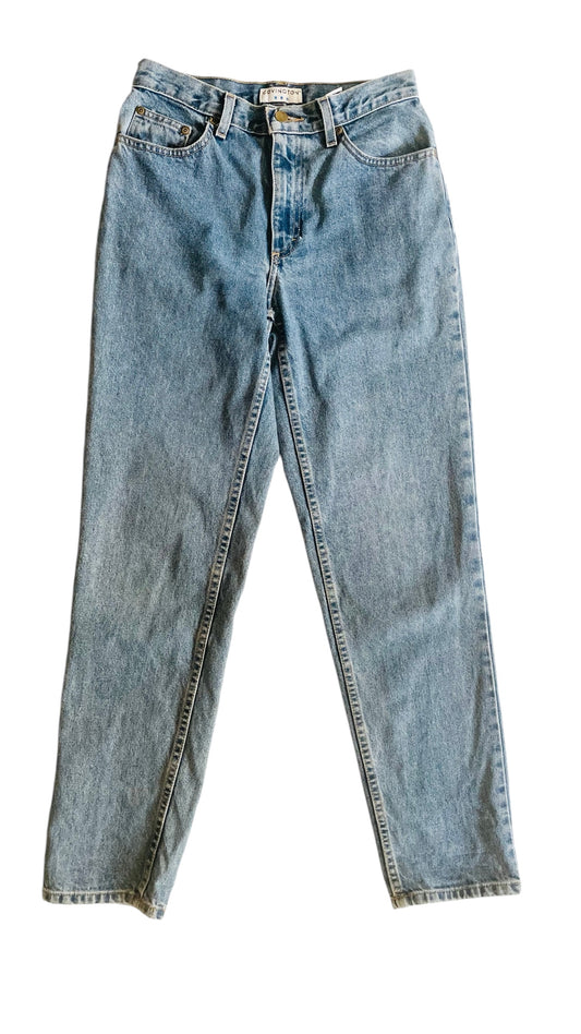 Vintage 90s mid blue denim jeans - Size 6