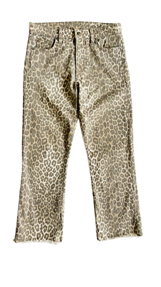 Pre-Loved JOE’S JEANS leopard print jeans - Size 27 x 26