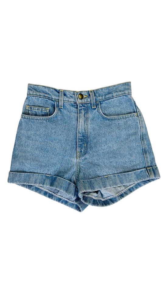 Vintage Y2K AMERICAN APPAREL light blue denim shorts - Size 26