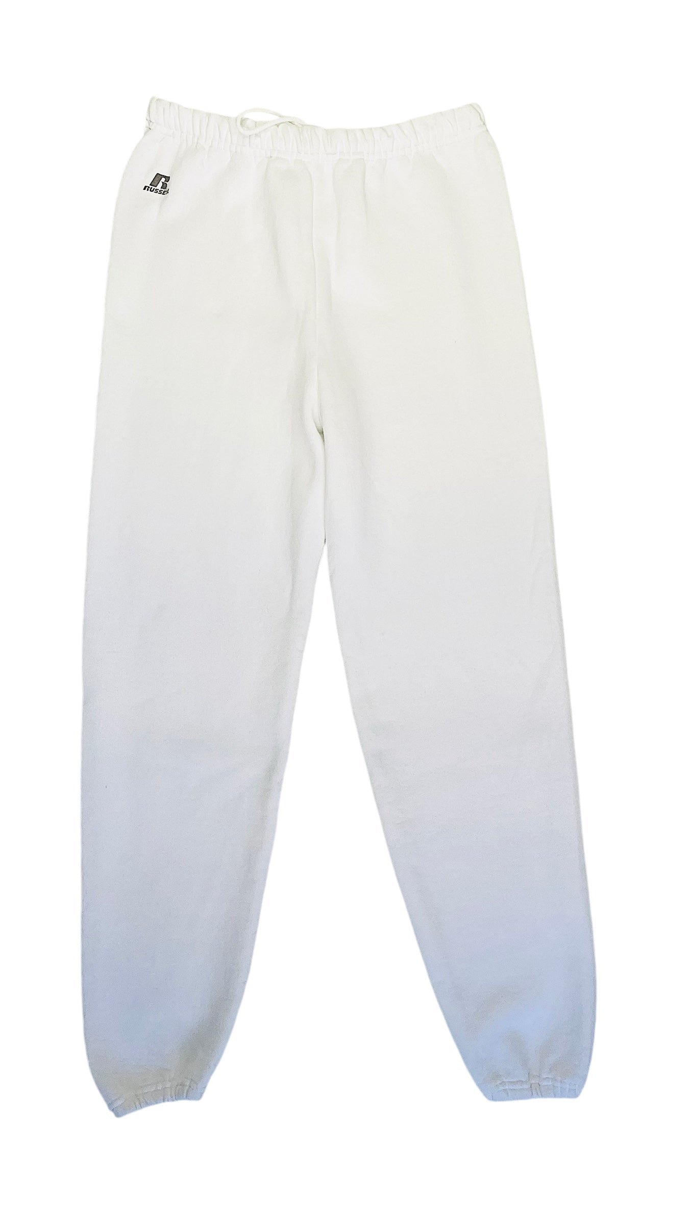 Vintage 80s RUSSELL ATHLETICS white sweatpants - Size L