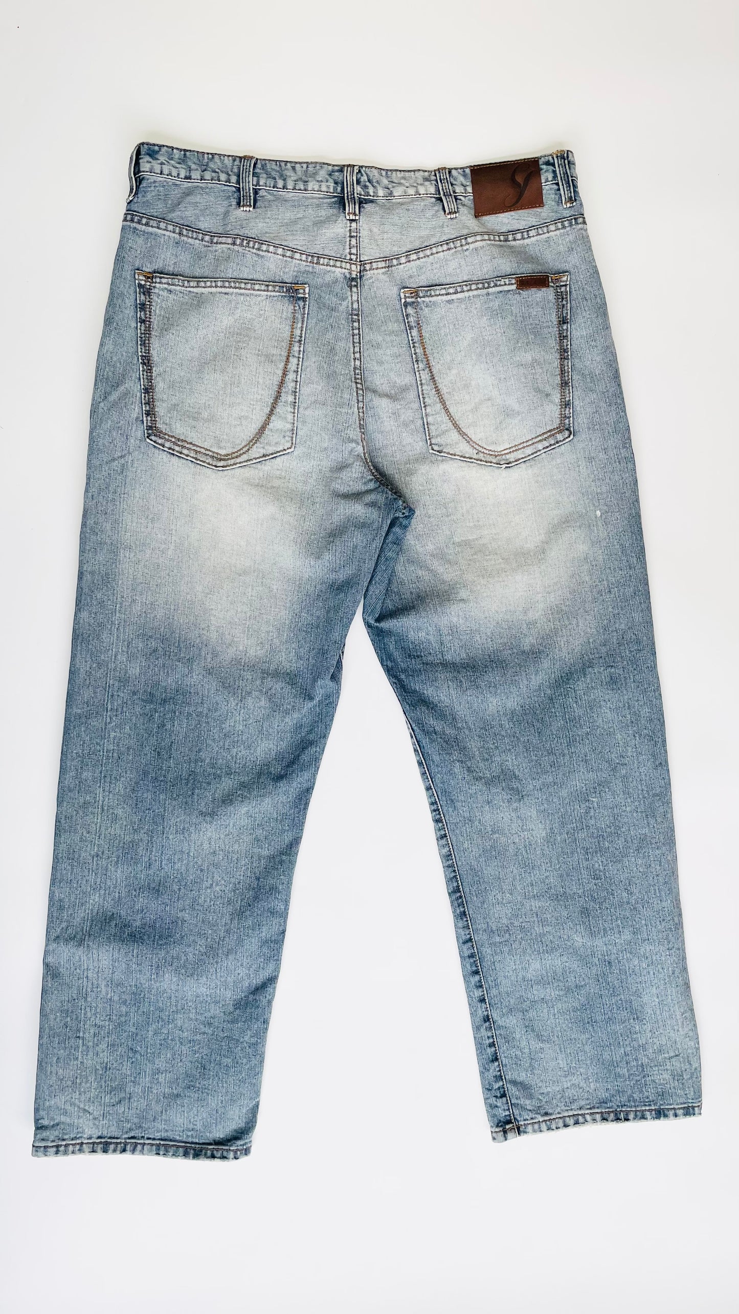 90s Sean John grey washed jeans - Size 38