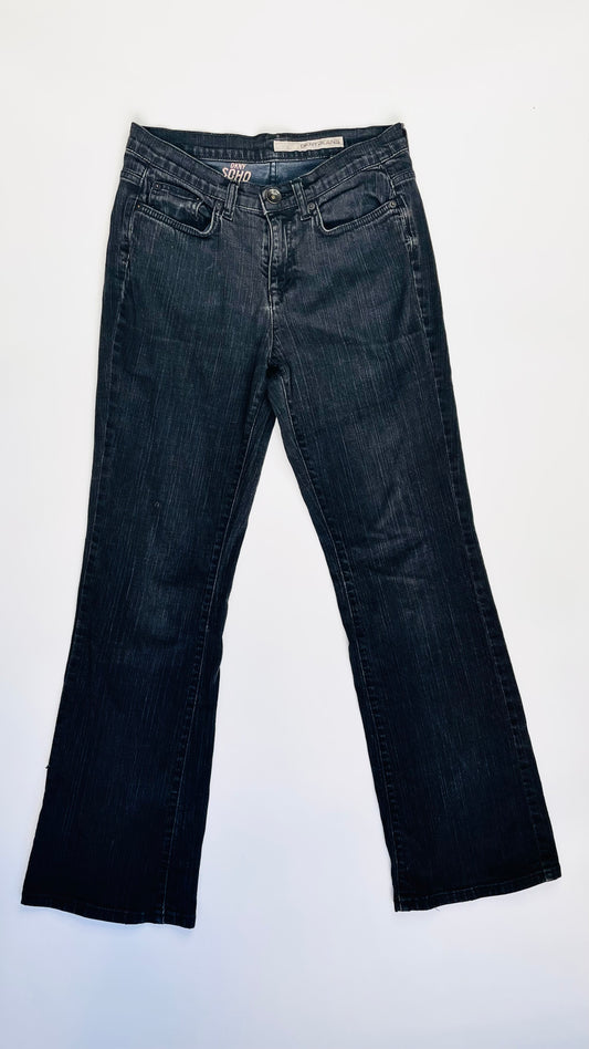 Vintage Y2K DKNY mid rise charcoal jeans - Size 4