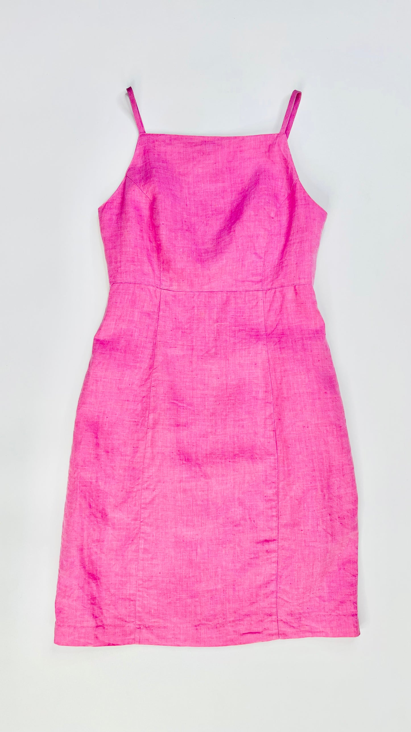 Vintage 90s GAP pink mini tank dress - Size 4