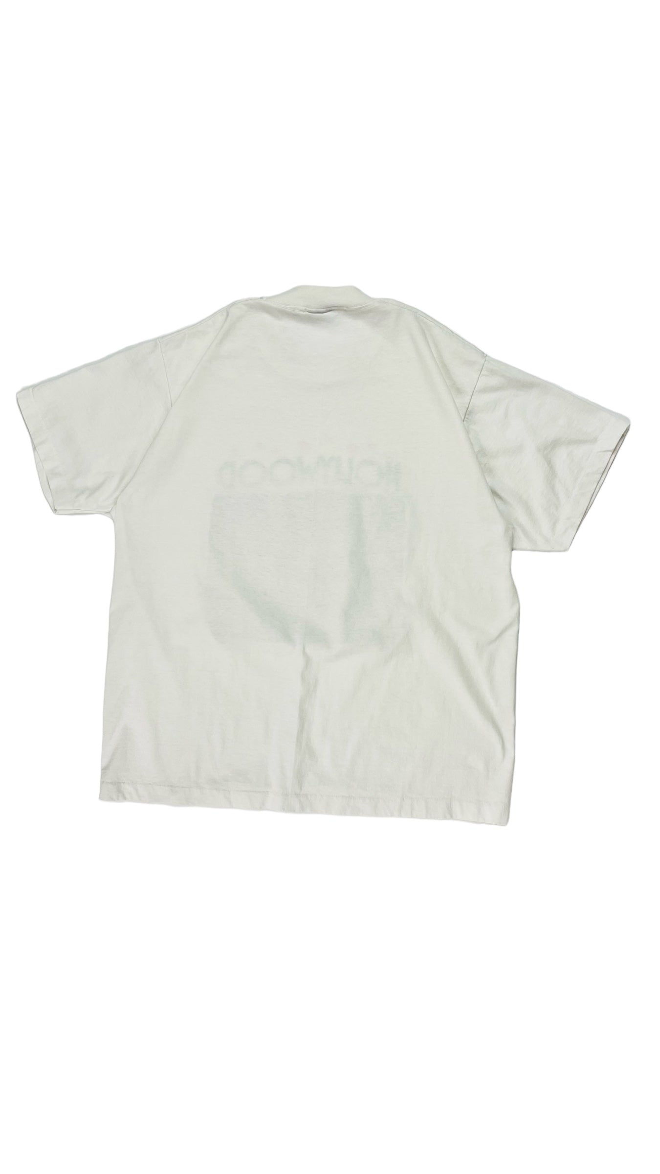 Vintage 90s white Hollywood souvenier t shirt - Size XL