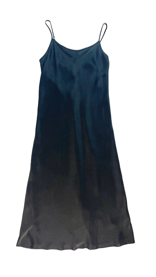 Pre-Loved INTIMISSIMI black silk slip maxi tank dress - Size S