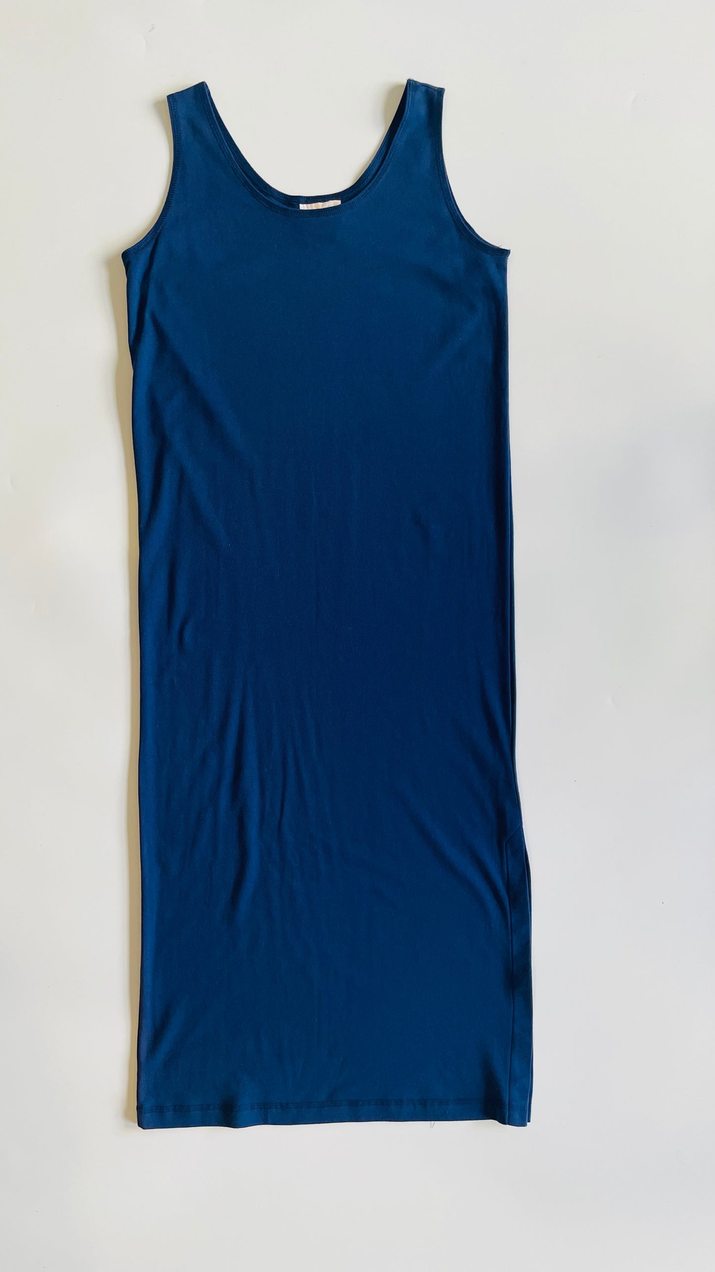 Vintage 90s blue maxi dress - Size M