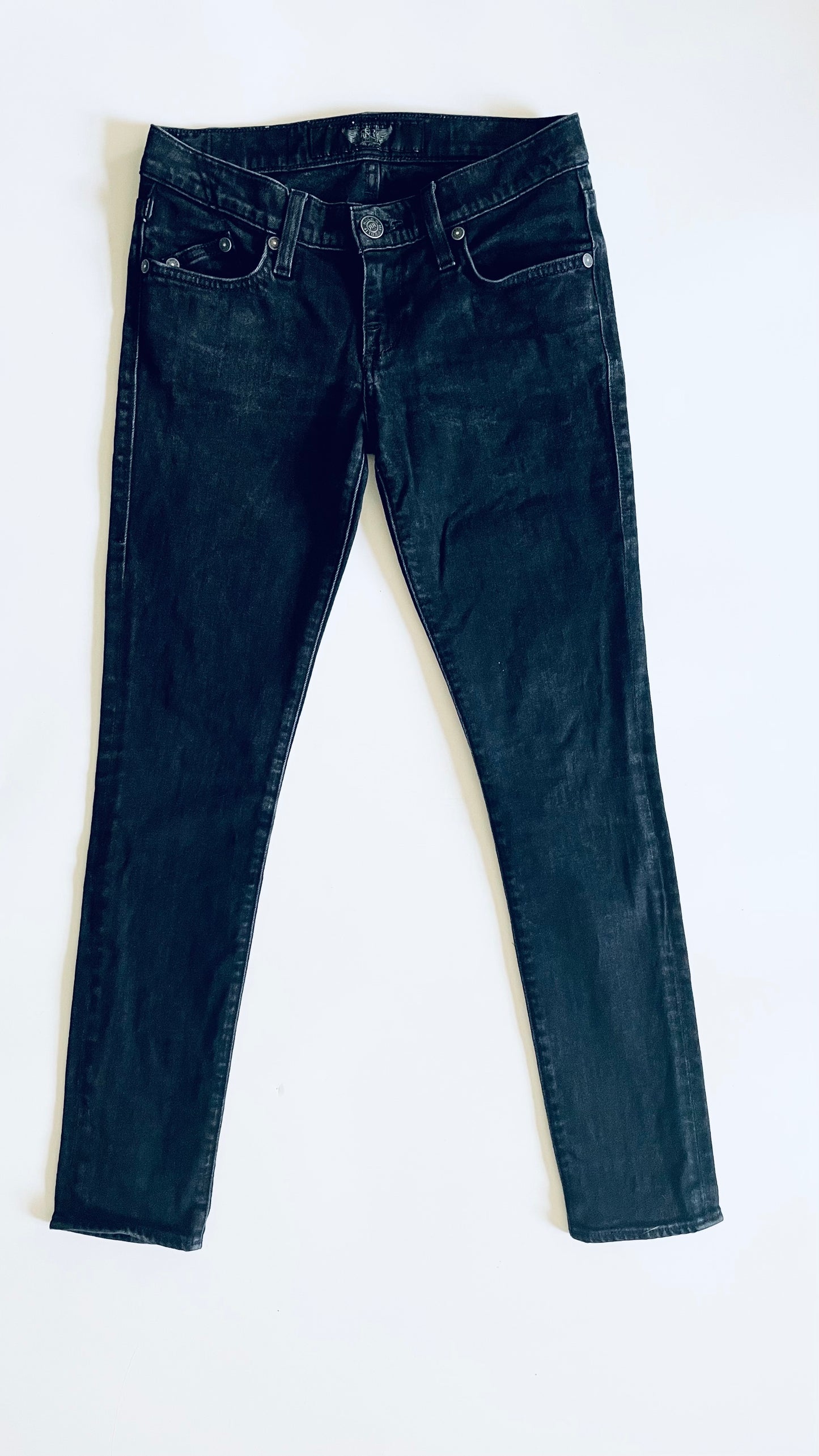 Pre-Loved Rock & Republic black skinny jeans - Size 25 x 29