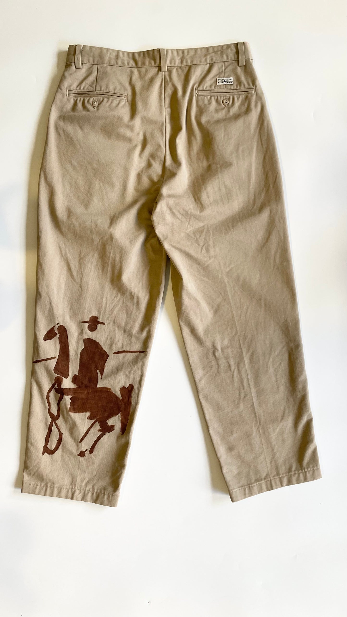 Repurposed trousers - Picasso 1 - Size 33 x 28