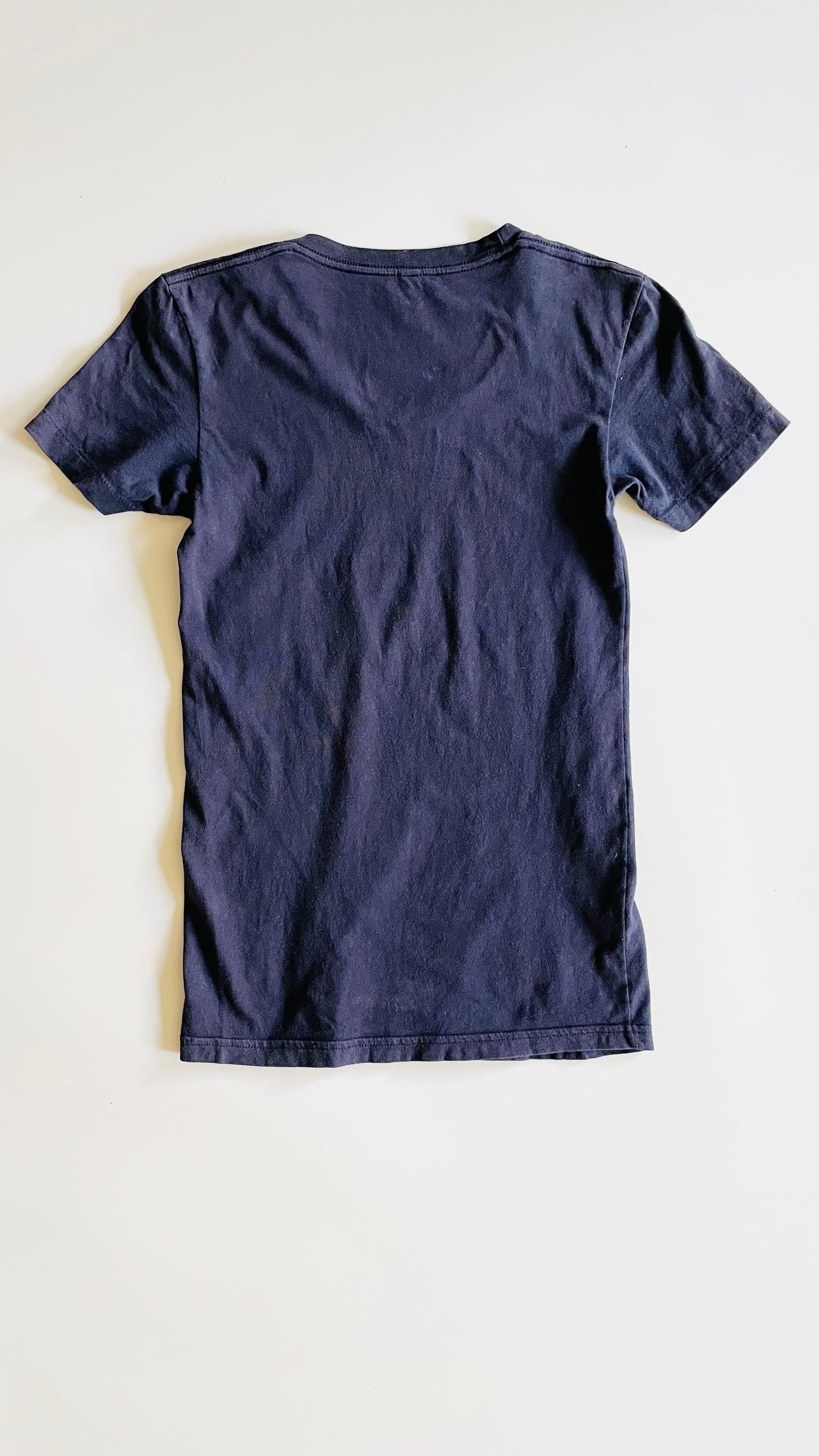 Vintage American Apparel Y2K navy crewneck t-shirt - Size M