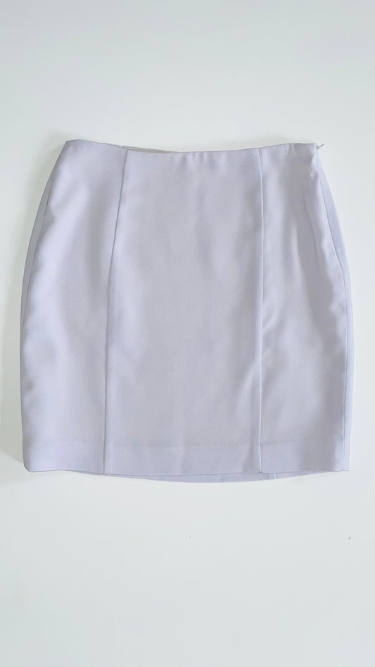 Vintage 90s lavender purple BEBE mini skirt - Size 6