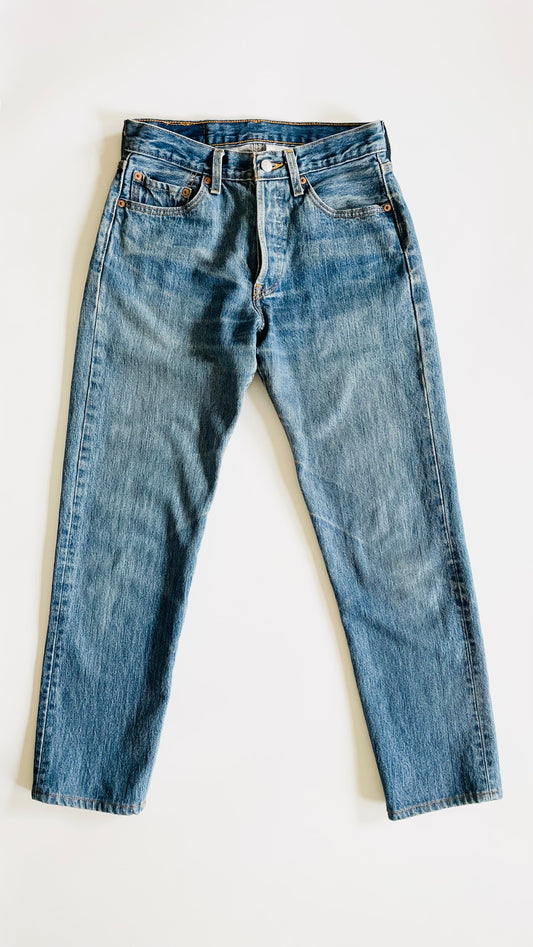 Pre-Loved Levis 501s blue jeans - Size 29 x 29