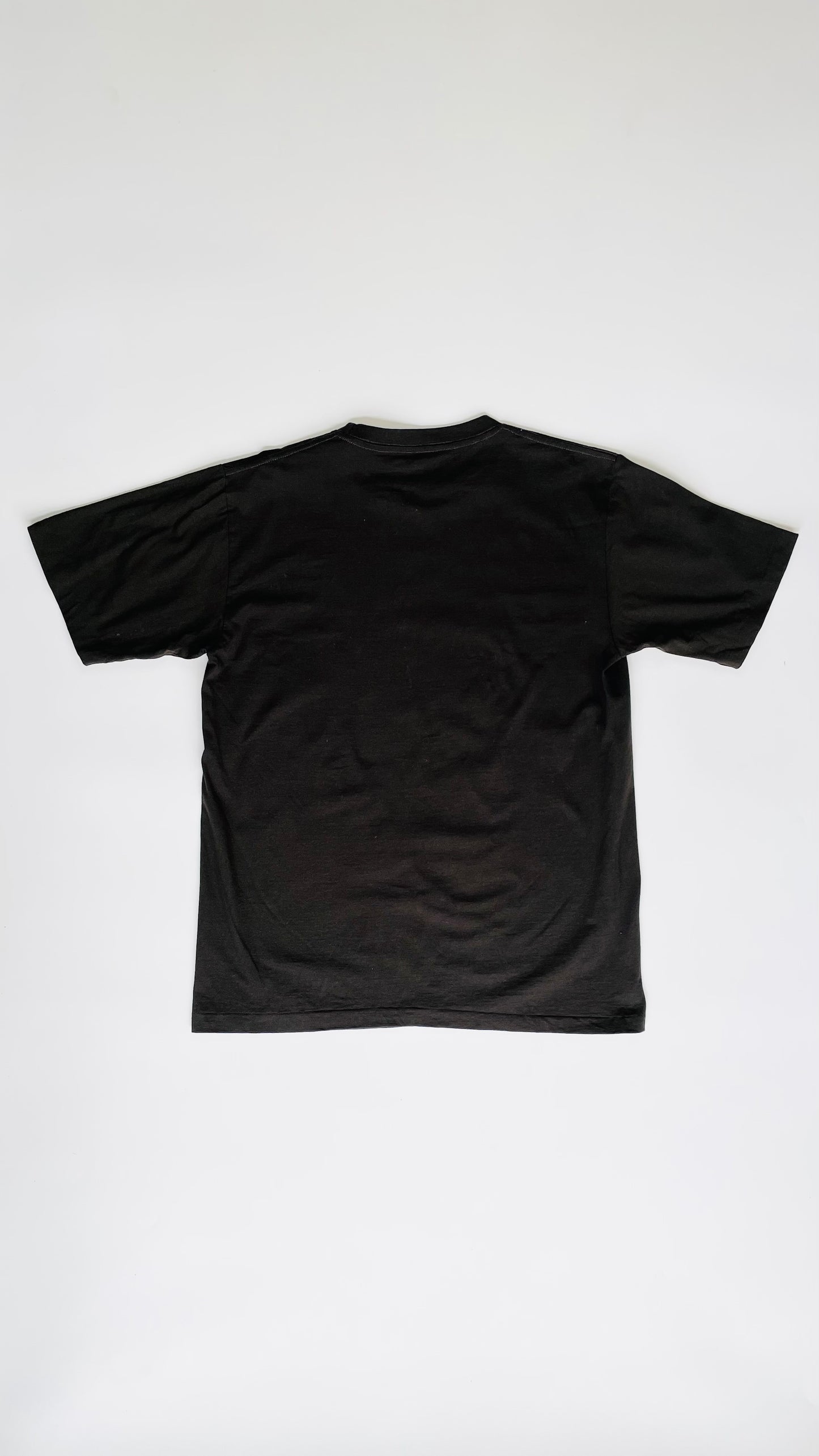 90s Black Bjork face t-shirt  - Size L