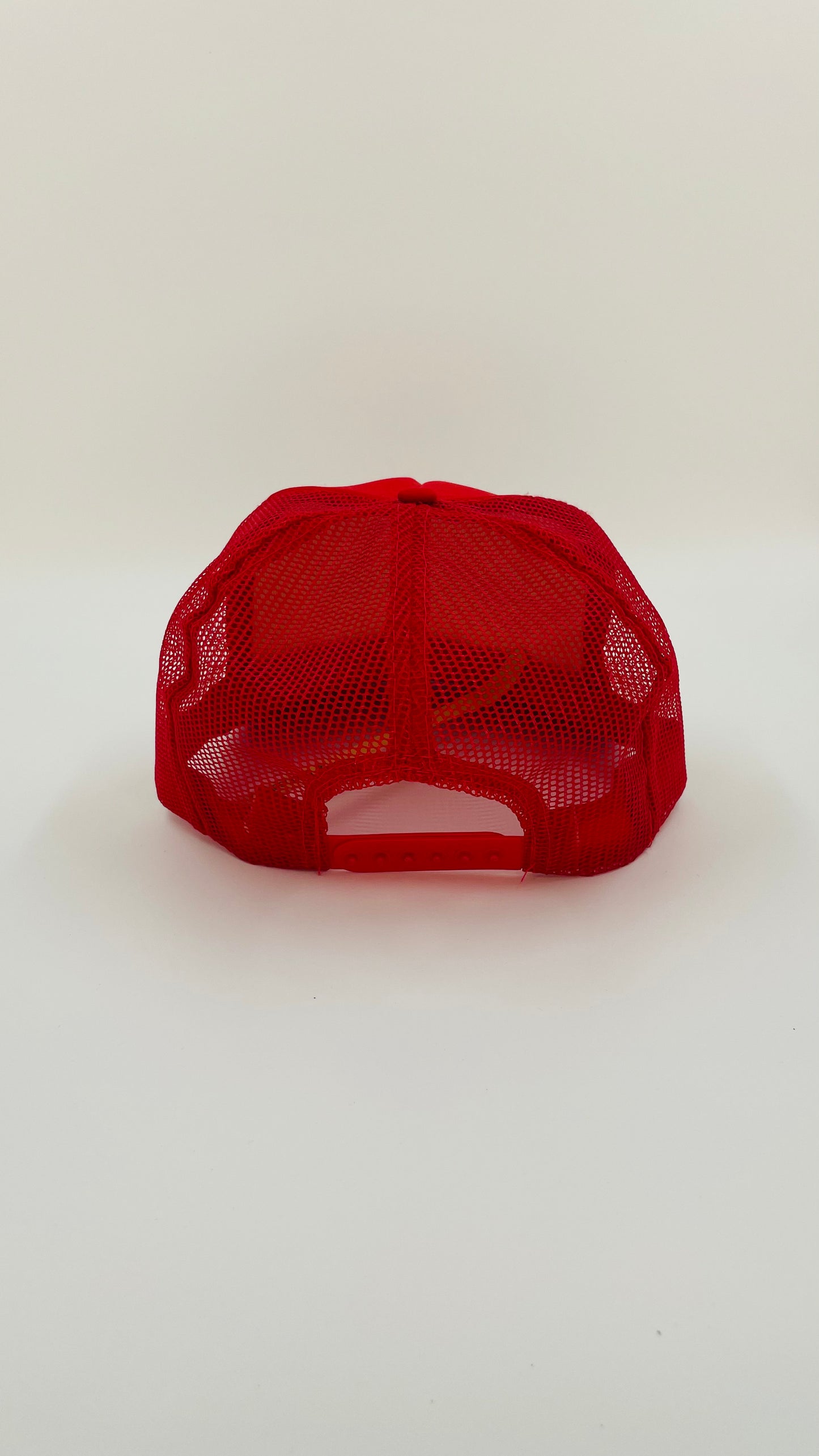 80s Red Grenada mesh trucker hat  - Size 7